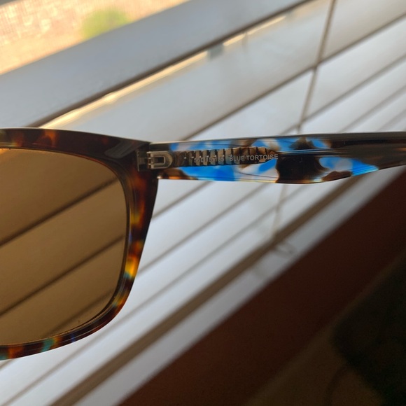 Karen Kane Blue Tortoiseshell Cat-Eye Sunglasses - Picture 10 of 17